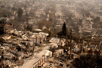 影》燒掉高價地段！LA野火災損5兆美史最慘 高級社區變廢墟對比驚人