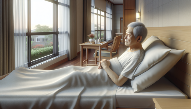 沒父親的孩子要認命！悲慘成長故事曝光，孩子訴請免除對老父的扶養義務獲准。（示意圖、與本案無關／AI生成）