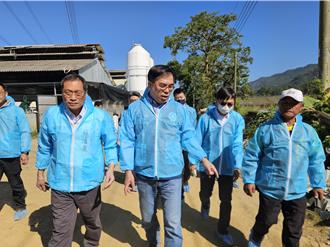 萬巒清波畜牧場惡臭擾民 彭啟明勘查要求改善