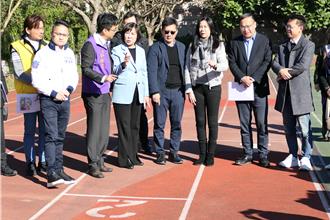 平鎮3國中小操場老舊破損 教育部允諾助打造友善環境