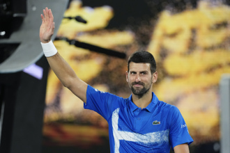 澳網》喬帥生涯大滿貫429場出賽平費爸 用勝利慶祝