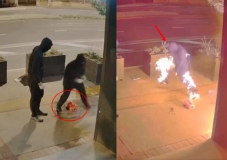 縱火焚身？ 澳笨賊下半身著火「脫褲」保命逃逸