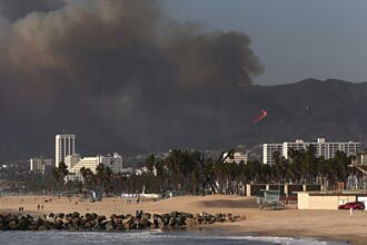 洛城野火釀空污 升級公衛事件