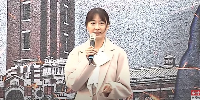 绰号「公卫文」的王郁文。（取自中时新闻网直播）