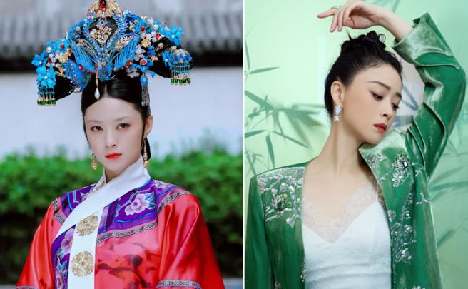 《甄嬛传》主演罕见合体，蒋欣被讚状态最好。（图／翻摄自微博）