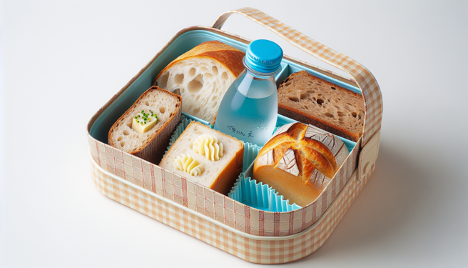 一名電子廠員工分享今年尾牙餐變成5個麵包配飲料跟水，讓他直呼可笑，引起眾人討論。（示意圖／AI生成）