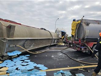 國1南向路竹段連2起車禍 國道警：無直接關聯