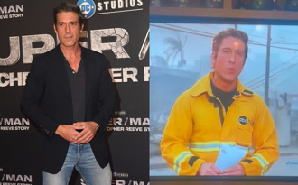 洛杉矶野火》型男主播赴灾区连线 「外套1细节」竟遭全网轰爆