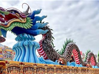 麻豆代天府建醮超澎湃！千萬元魚翅、千片烏魚子龍超吸睛