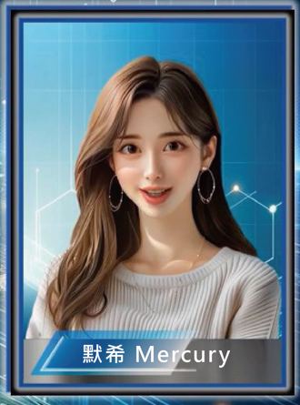 台灣校園第一個AI虛擬主播——東海大學水星之女「默希」上線 開啟AI新時代 