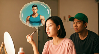 女友突然開始化妝還報名了健身房！男子覺得頭頂綠綠的