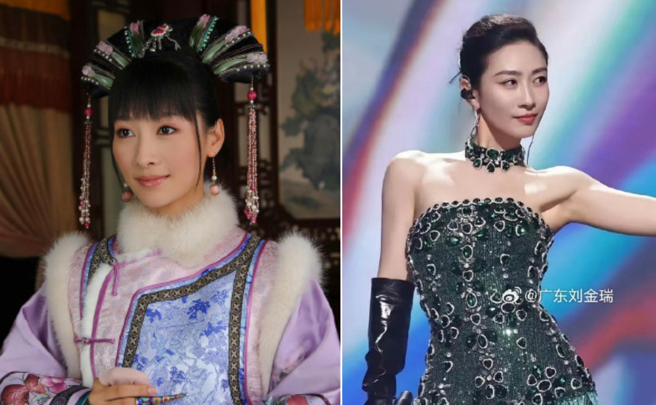 陶昕然在晚会中全开麦唱跳〈看我72变〉。（图／翻摄自微博）