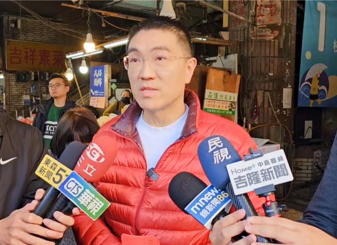 基隆市长谢国梁14日表示，他倾向由副市长邱佩琳带领市府团队参与四接环评会。（张志康摄）