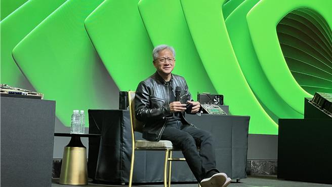 业界传出，辉达执行长黄仁勋稍早已经抵台。（图／报系资料照）