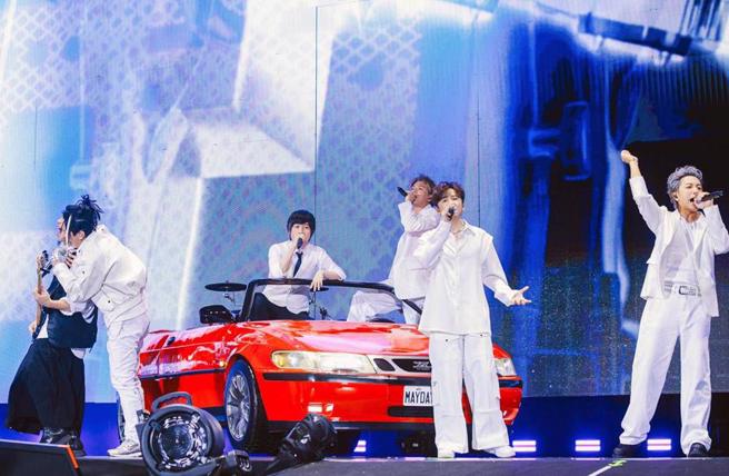 五月天新加坡《回到那一天》演唱会，Energy再度担任嘉宾。（相信音乐提供）