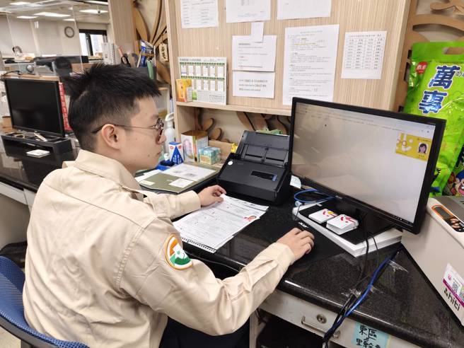 替代役役男楊聖頤表現優異，獲得兵役局表揚。(中時資料庫)