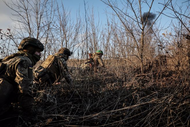 圖為烏軍前線士兵。（示意圖，路透社）