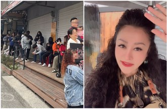  紀曉君賣燒酒雞排隊人潮搶翻 見1狀況發聲：請遵守規矩