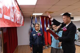 員林市長病逝賴致富代理今就職  前後任民政處長同框