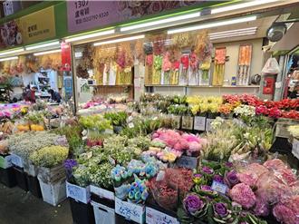 台北花市1／24起連5天108小時不打烊 熱門花種價格估漲1至2成