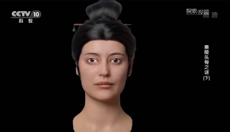 考古揭密》秦始皇妃嫔生前长这样！有浓眉大眼、高挑鼻梁