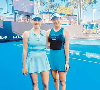 澳網》吳芳嫺開季女雙9連勝 詹皓晴同喜