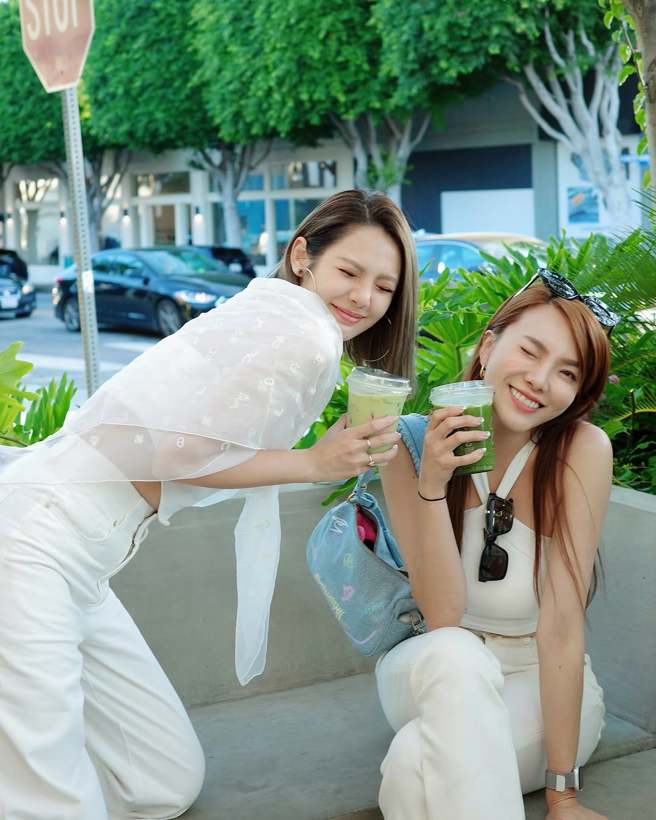 小优也传出与多年闺密鲔鱼（徐玮吟）感情生变。（图／翻摄自鲔鱼 IG）