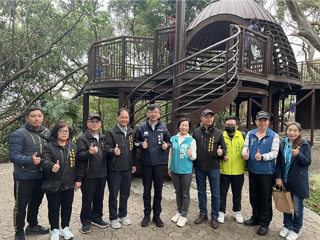 中和嘉穗公园优化改造后今正式启用。（王扬杰摄）