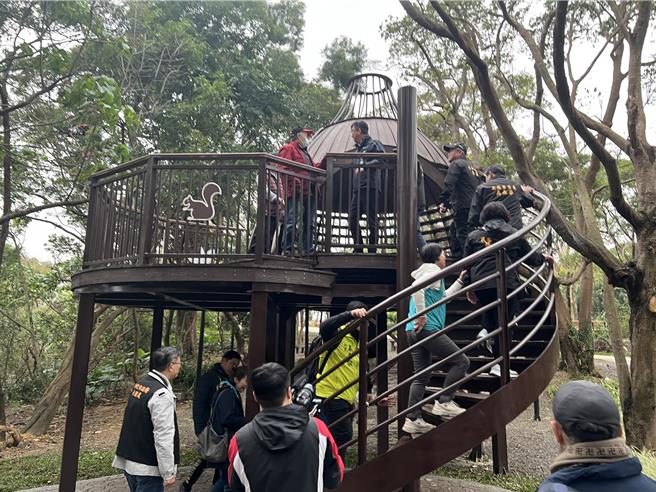 中和嘉穗公园优化改造后今正式启用。（王扬杰摄）