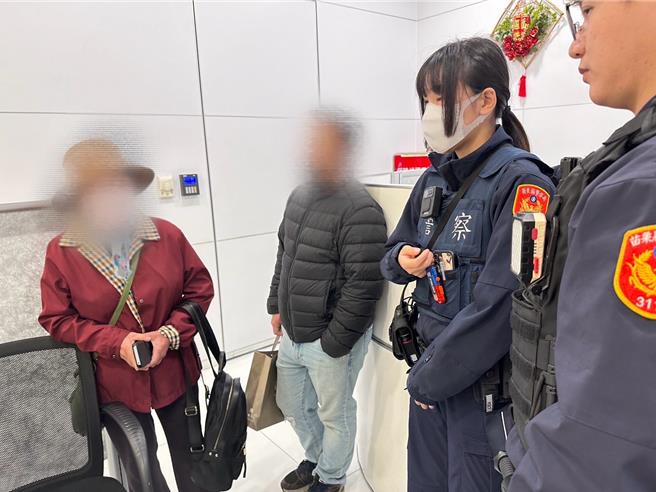 2025年1月15日苗栗县／苗栗县警察局头份分局15日上午接获中国信托银行头份分行通报，一名65岁张姓妇人准备匯款140万新台币，疑似遭诈骗。（读者提供／吕丽甄苗栗传真）