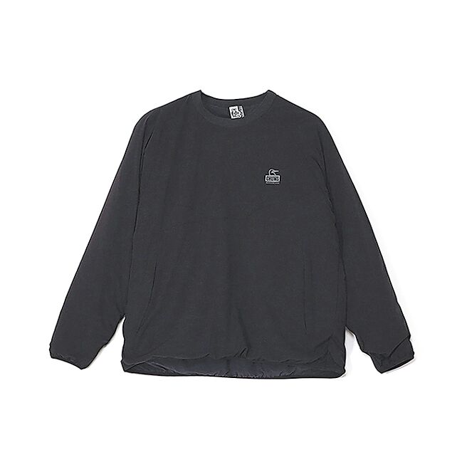 戶外通路品牌「GO WILD野聚戶外」即日起至2月16日推春節優惠；主打商品包括CHUMS的「Airtrail Stretch Padded Crew Top化纖上衣」（見圖），兼具防潑水與彈性設計。（GO WILD提供）