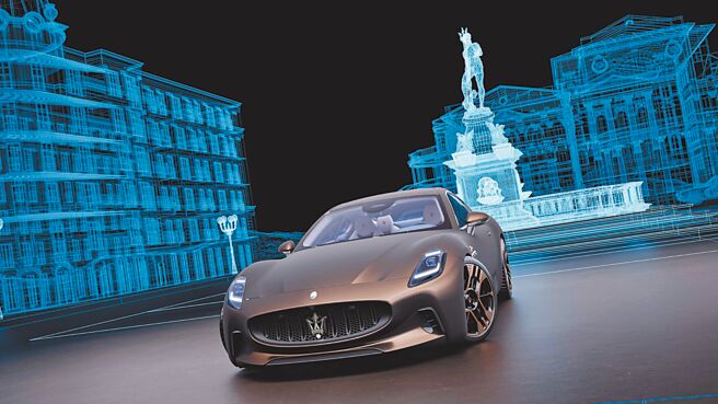 Maserati推出GranTurismo Folgore 110周年特别纪念版，图为电光铜车色。（Maserati Taiwan提供）