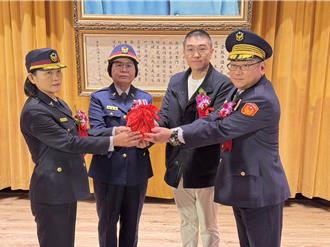 基隆市警察局長交接 謝國樑勉林信雄打造幸福安全城市