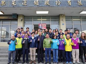 陳其邁巡訪鳳山果菜市場 迎春送暖 保證農產品供應充足