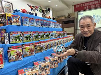 假面騎士、彈珠超人迎蛇年 台南無患子故事園區迎賓