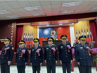 高市新任分局長布達 陳其邁提醒「治安沒有適應期」