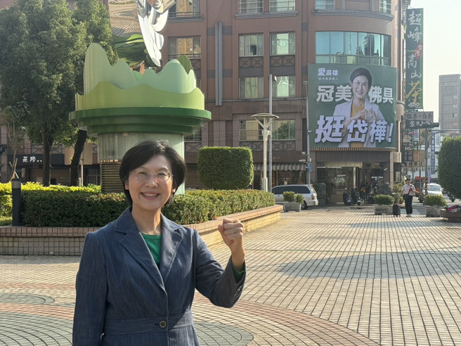 图为有意参选民进党高雄市长初选的立委林岱桦。（资料照／洪靖宜摄）