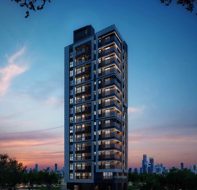 安信建經【全案管理】個案台北市松山區八德路「松玥學案」，預計在115年完工，計畫打造地上15樓、地下4樓的嶄新大樓，為地主及購屋消費者，提供安全舒適的居住品質。(圖/業者提供)