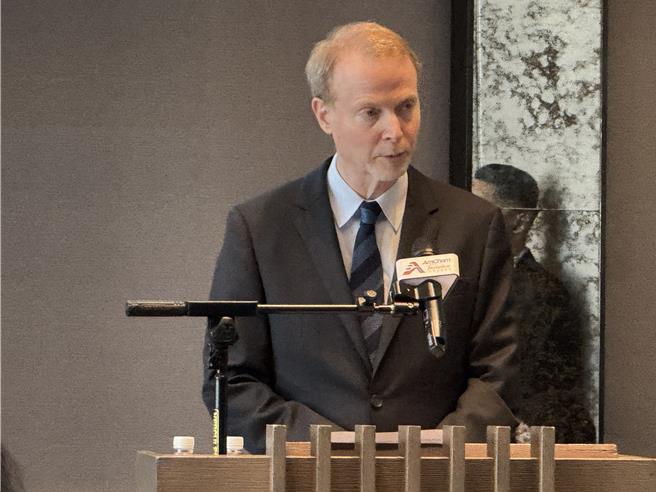 台湾美国商会理事长银丹（Dan Silver）。（李奇叡摄）