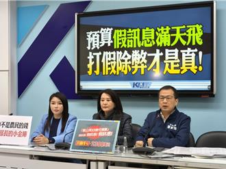 藍自行濃縮預算提案傳剩不到600案  王鴻薇：會跟民眾黨再協商