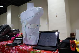 新型智慧心電圖篩檢啟動 14台儀器坐鎮竹縣各鄉鎮