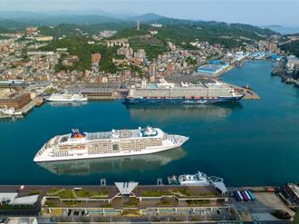 郵輪觀光助攻國際旅客 基隆港去年外籍客創新高