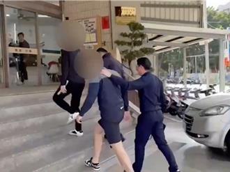 變換車道引爆糾紛！撞人還出動球棒＋辣椒水 台中2路怒男遭送辦