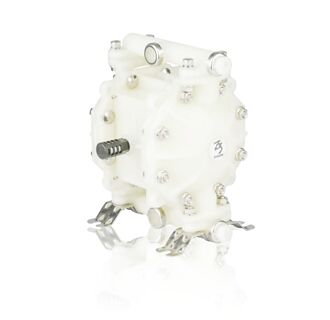 迪晟1／4英吋全塑料氣動隔膜泵浦 高效