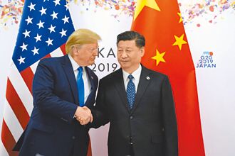 川普为中南海助势