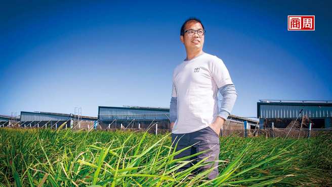 向天歌創新農業執行長蔡英地。　(攝影者．郭涵羚)