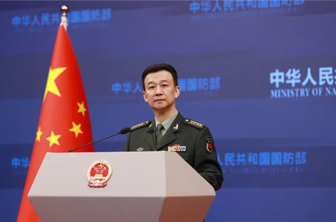 大陆国防部新闻局长兼新闻发言人吴谦。（大陆国防部）
