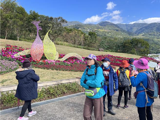 坐落于北投大屯山系下的三层崎公园，融合文化与生态、歷史与创新。（张珈瑄摄）