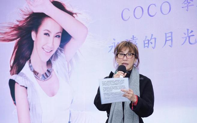 Nancy于17日活动现场致词。（罗永铭摄）