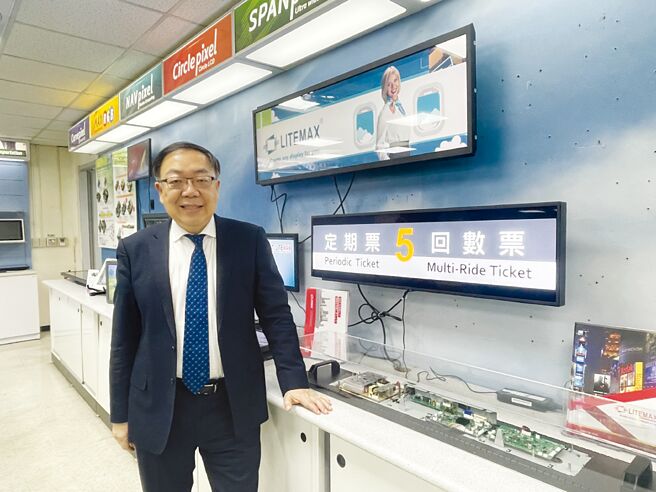 晶达总经理金仲仁。图／袁颢庭